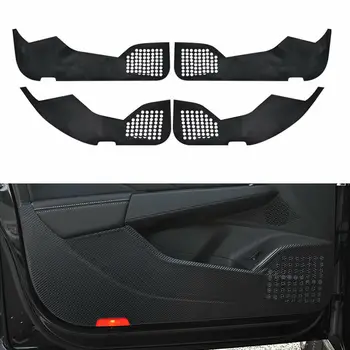 

Carbon Fiber Style Car Door Side Anti-Kick Pad Protection Mat For Volkswagen V-W Passat 2019