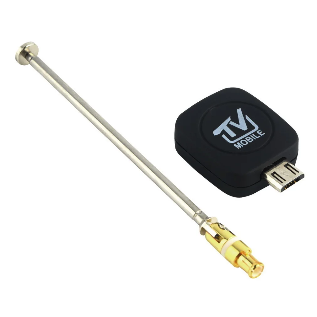 Mini Micro USB DVB-T Input Digital Mobile TV Tuner Receiver for Android 4.1-5.0 EPG Supporting HDTV Receiving