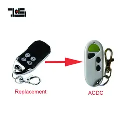 2 шт. ACDC гаражные двери Замена дистанционного Бесплатная доставка плавающий код 433,92 МГц Бесплатная доставка