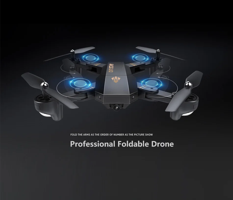 

XS809W hovering racing helicopter rc drones with camera hd drone profissional fpv quadcopter aircraft luminous fun toy for boys