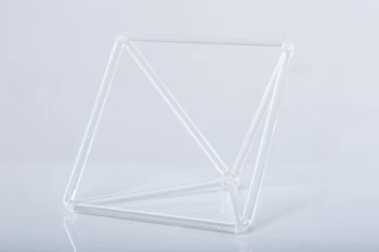 

7inch Crystal Singing Pyramid & Tetrahedron for Sound Healing