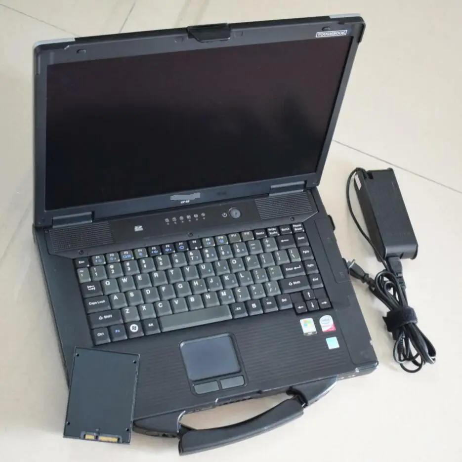 Автомобильный диагностический ноутбук toughbook cf52 ОЗУ 4g работает для mb star c4 c5 bmw icom a2