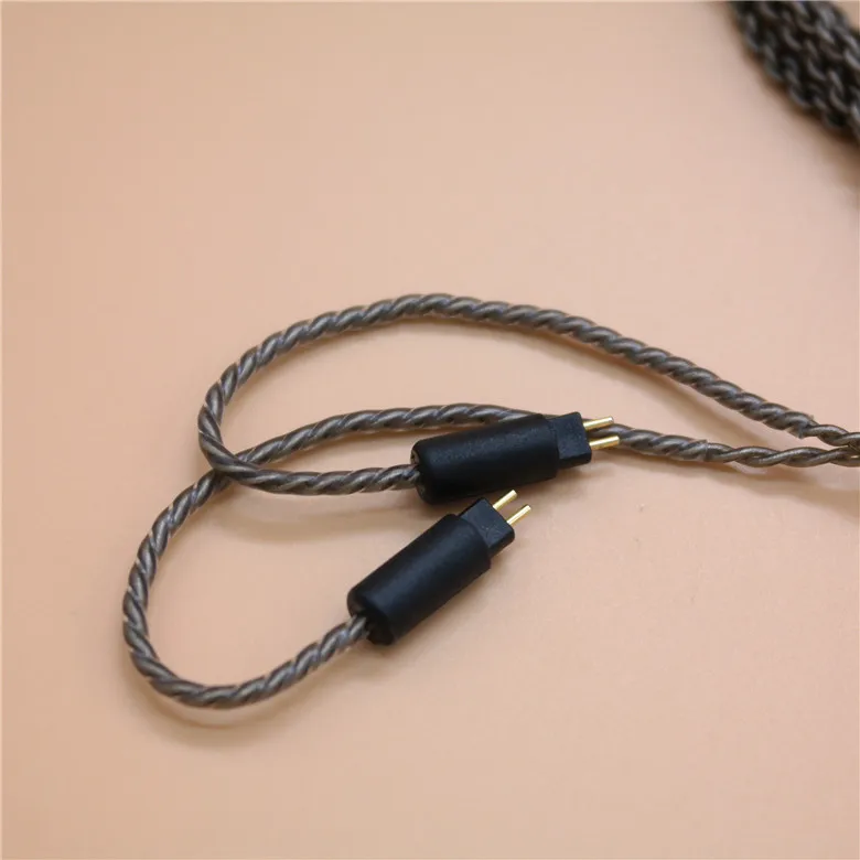 2Pin 0 78mm single crystal copper silver plated for headphones JH 1964 UE18