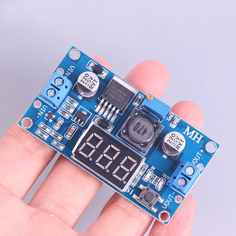 1 шт. Регулируемый DC-DC LM 2596 преобразователь понижающий Регулятор модуль питания LW SZUS