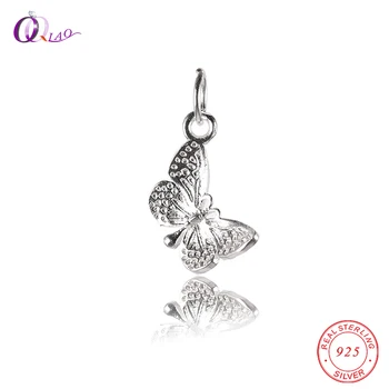 

925 sterling silver handmade Exquisite pendant of butterfly for Women Sterling Silver Jewelry Necklace bracelet accessories 1PCS