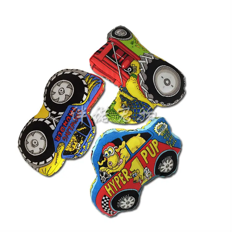 CAR dog toy pet toy for dog puppy cotton funny plush Squeaker durable canvas interactive toy FAT