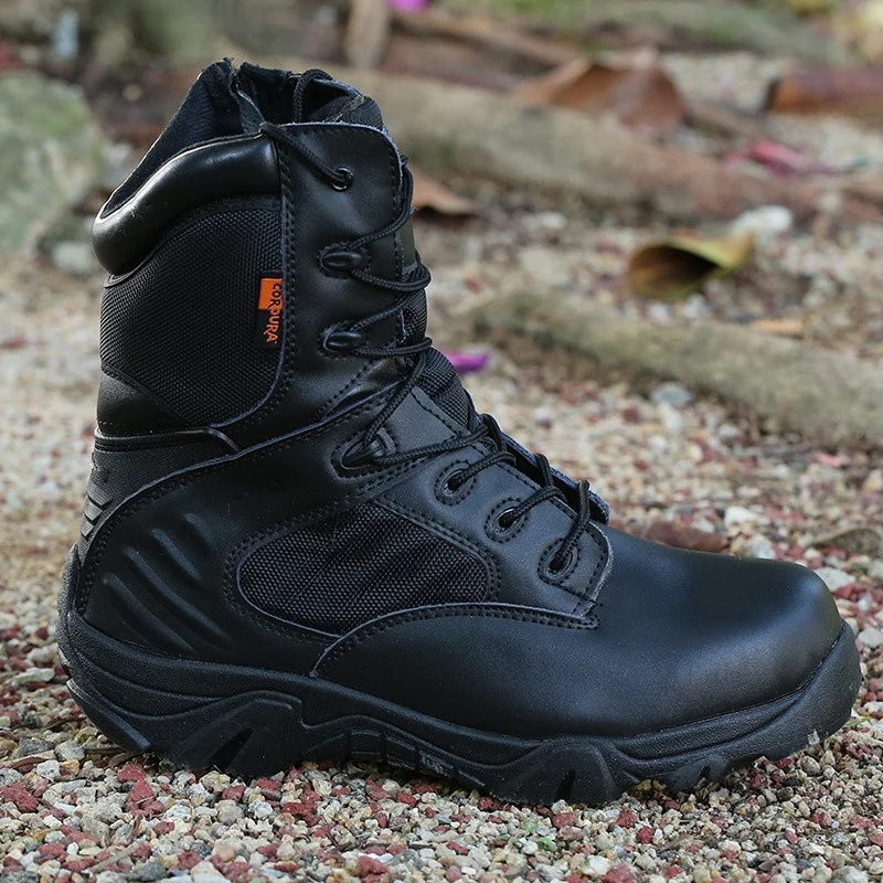 2019 New Army Male Commando Combat Desert Winter Outdoor Hiking Boots