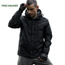 FREE SOLDIER тактическая куртка “Буря” с самостоятельной мастеркой-подкладкой износостойкая, воздухопроницаемая, водоотталкивающая, теплосохраняющая