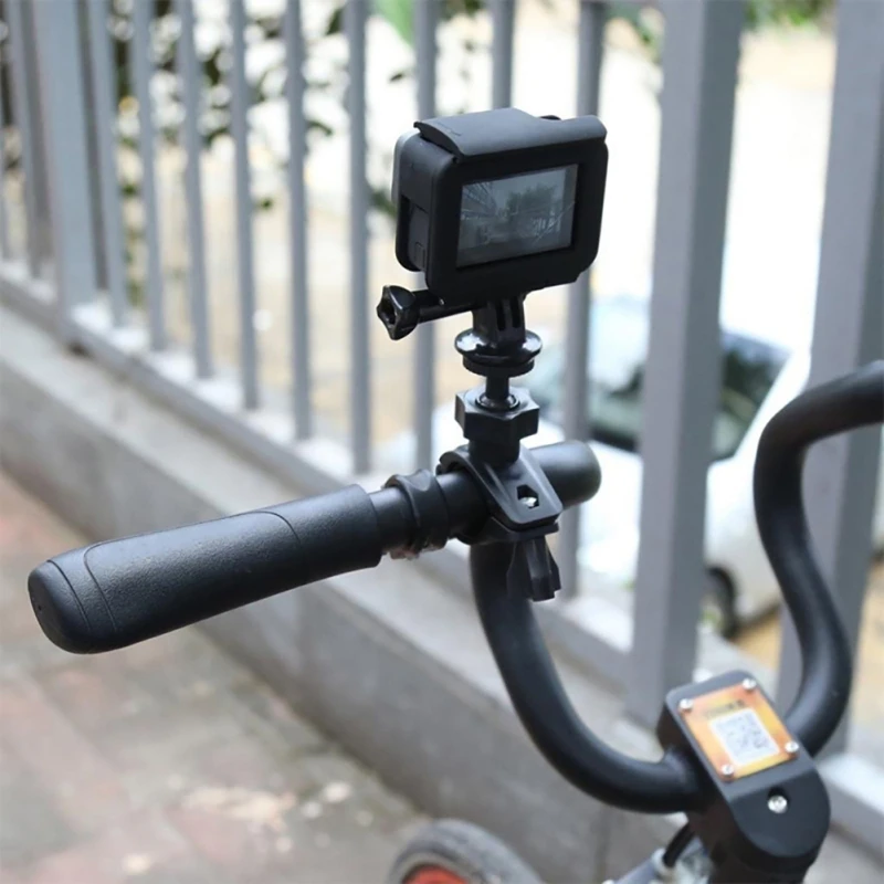 

For Go Pro O Type Screw Head Digital Camera Small Ant Sports DV Motorcycle Bicycle Single Clip Bracket Skeletons & Frames