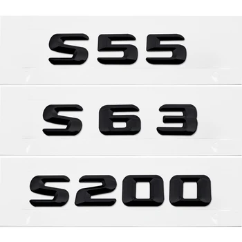 

Trunk Lid Rear Emblem Badge Chrome Letters Sticker For Mercedes Benz S-CLASS S55 S63 S200 AMG W111 W116 W126 W140 W220 W221 W222