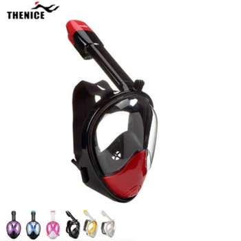 

Underwater Full Face Snorkeling Mask Diving Mask Anti Fog Scuba Mask For Camera 180 Degree Swimming Accessories Maske