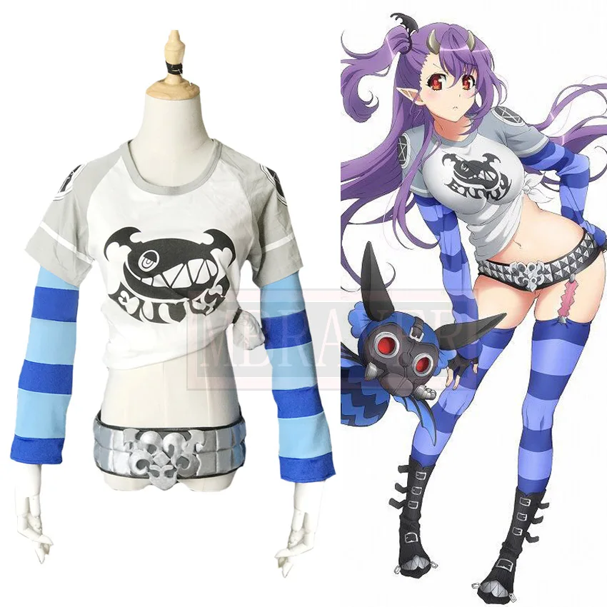 

The Seven Deadly Sins Leviathan Invidia Cosplay Costume Halloween Uniform Outfit Custom Made Any Size