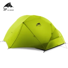3F UL GEAR 2 Person 4 Season Camping Tent Outdoor Ultralight Hiking Backpacking Hunting Waterproof Tent 15D Silicone Zelt Tenten hunting season