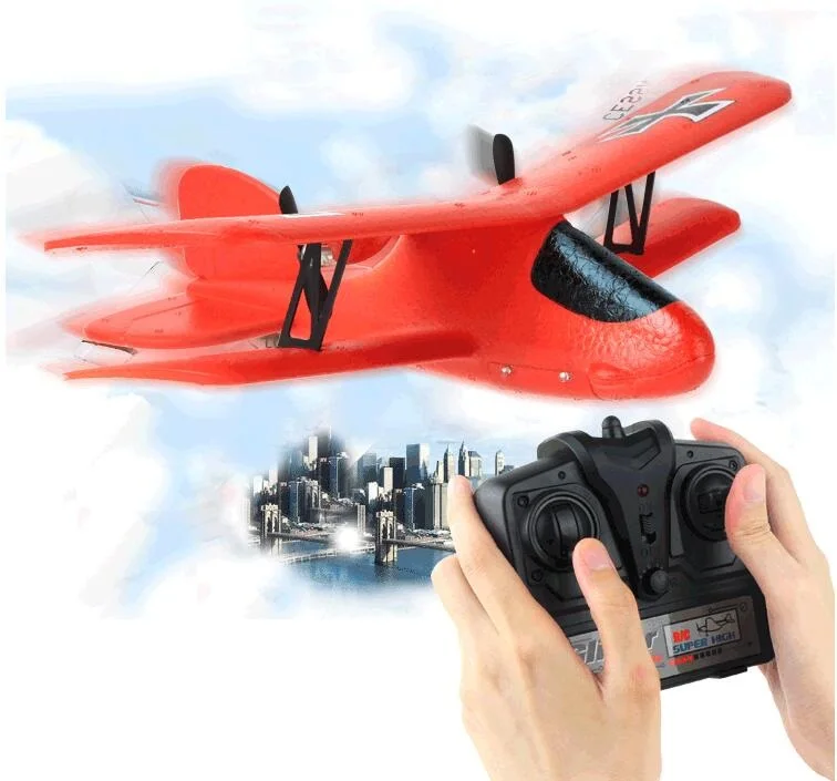Up 250M FX808 4ch пульт дистанционного управления rc Glider fighter Stunt air модель самолета с
