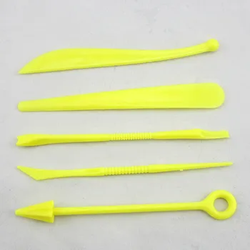 

5Pc/st Sand carving tools Novelty Beach Toys colorful education Amazing DIY Indoor Clay Magic gift