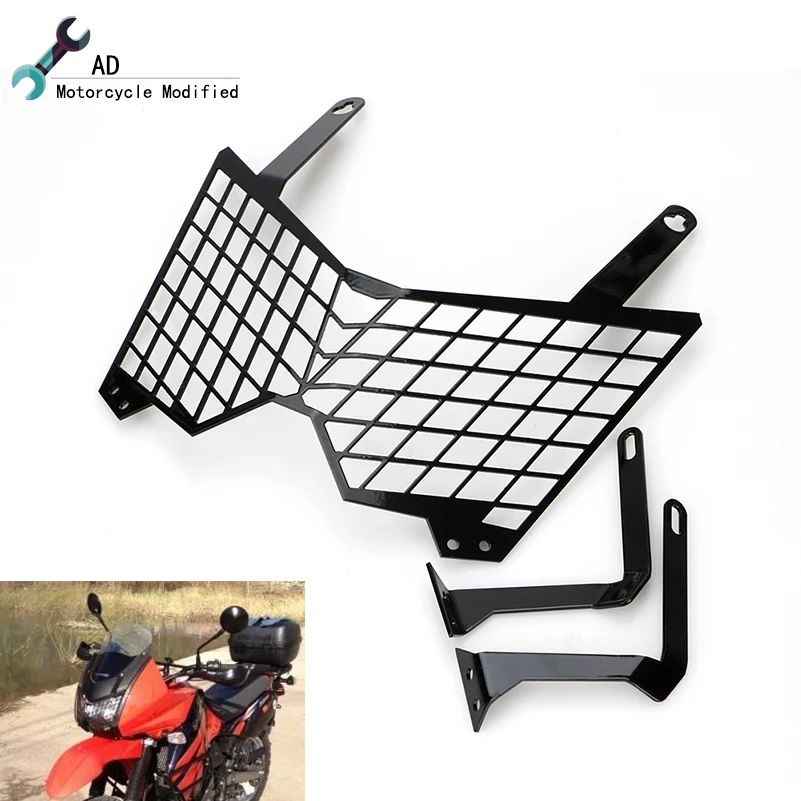 

For Kawasaki KLR 650 Headlight Cover Guard Protector KLR650 Accessories Head Light Protection Motorcycle for Kawasaki