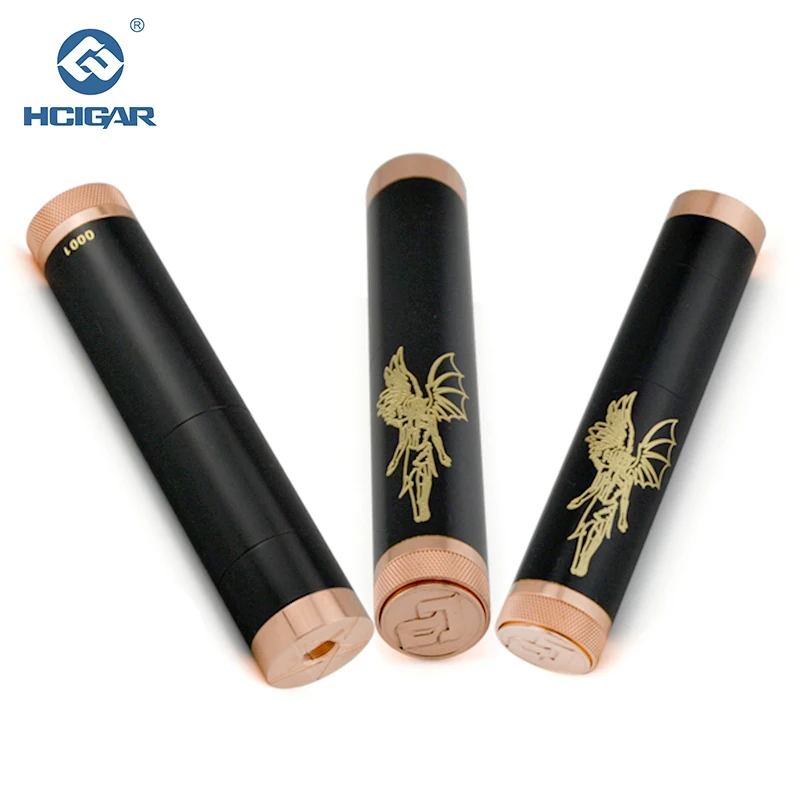 

Original HCIGAR Angelus Lapsus Mechanical Mod Black Color 510 Thread 18350/18490/18500/18650 E Cigarette Vape Mech Mod vs ehpro