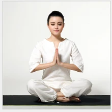 Women Yoga Sets+Pants Sport Suit For Female Fitness Workout Clothing And Women’s Gym Sports Running Girls Brand AIMIDA Cotton
