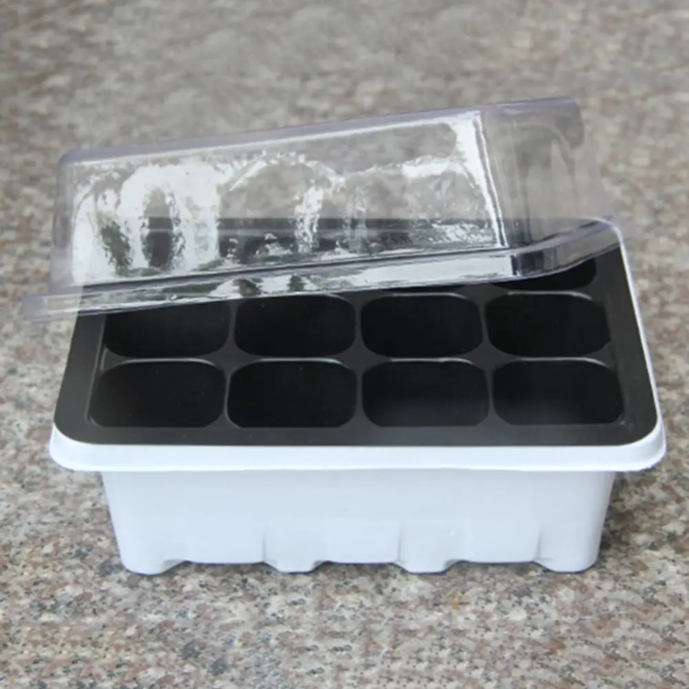 12 ячеек парнике Семья разведение комплект из 3 предметов распространения прорастание семян кассеты для рассады садовое домашнее растение горшок