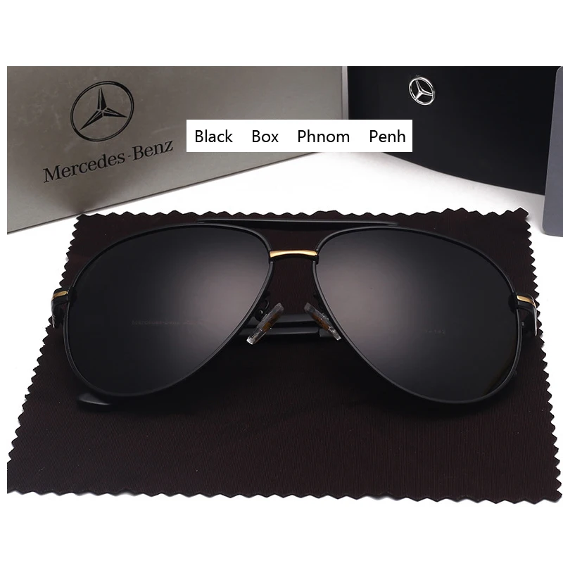 The New Men's Big Box Trend Polarized Sunglasses Car Special Driving Glasses