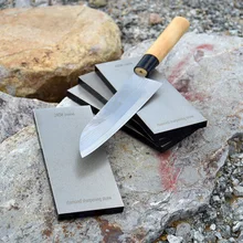 Рекомендуем Алмазный 240 400 600 1000 точилка для ножей Система заточки камня точильный камень кухонные инструменты для ножей