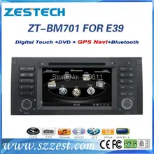 ZESTECH High performance dual-core HD digital touch screen car dvd for BMW E39 X5 E53 M5 car dvd with radio,RDS,3G+factory