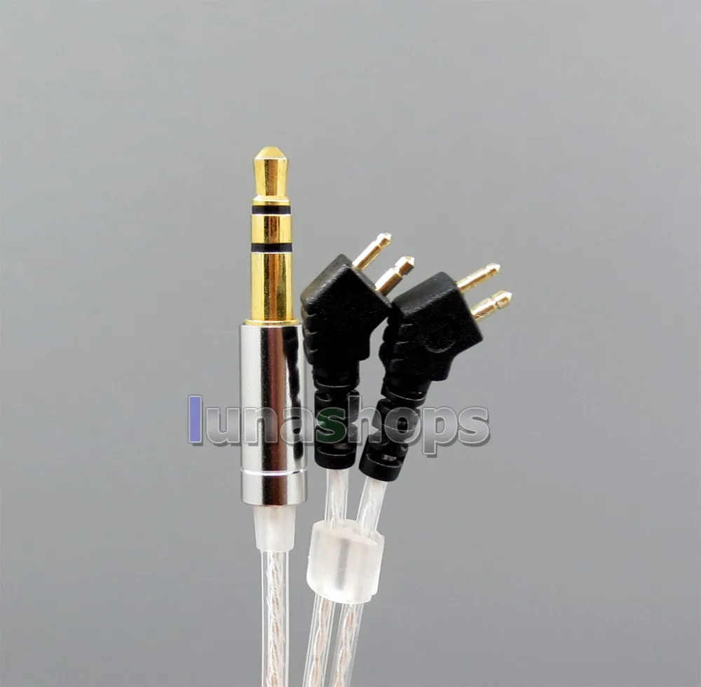 3,5 мм 2,5 мм сбалансированный чистый посеребренный кабель для наушников Etymotic ER4B ER4PT ER4S ER6I ER4 LN006193