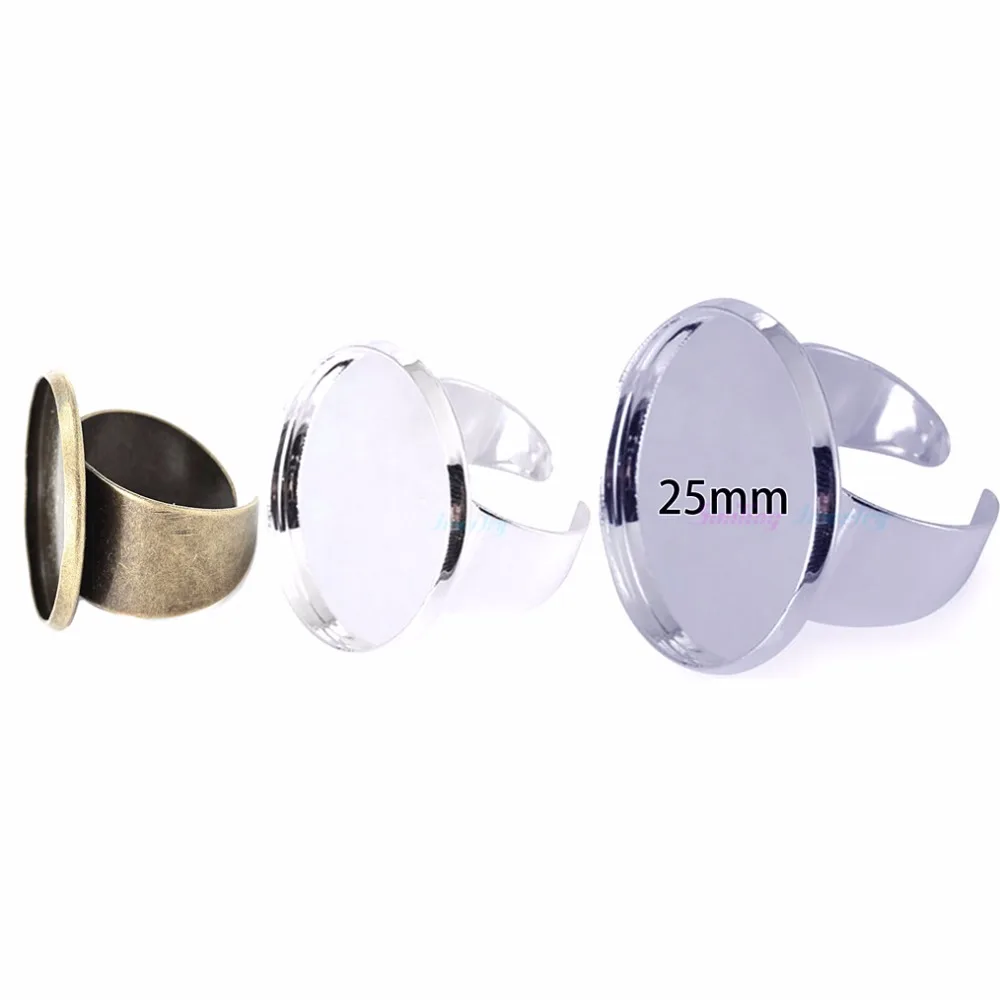 10pcs-Adjustable-Silver-Plated-Ring-Base-Setting-With-16-25mm-Round-Bezel-Fashion-Blanks-Tray-For