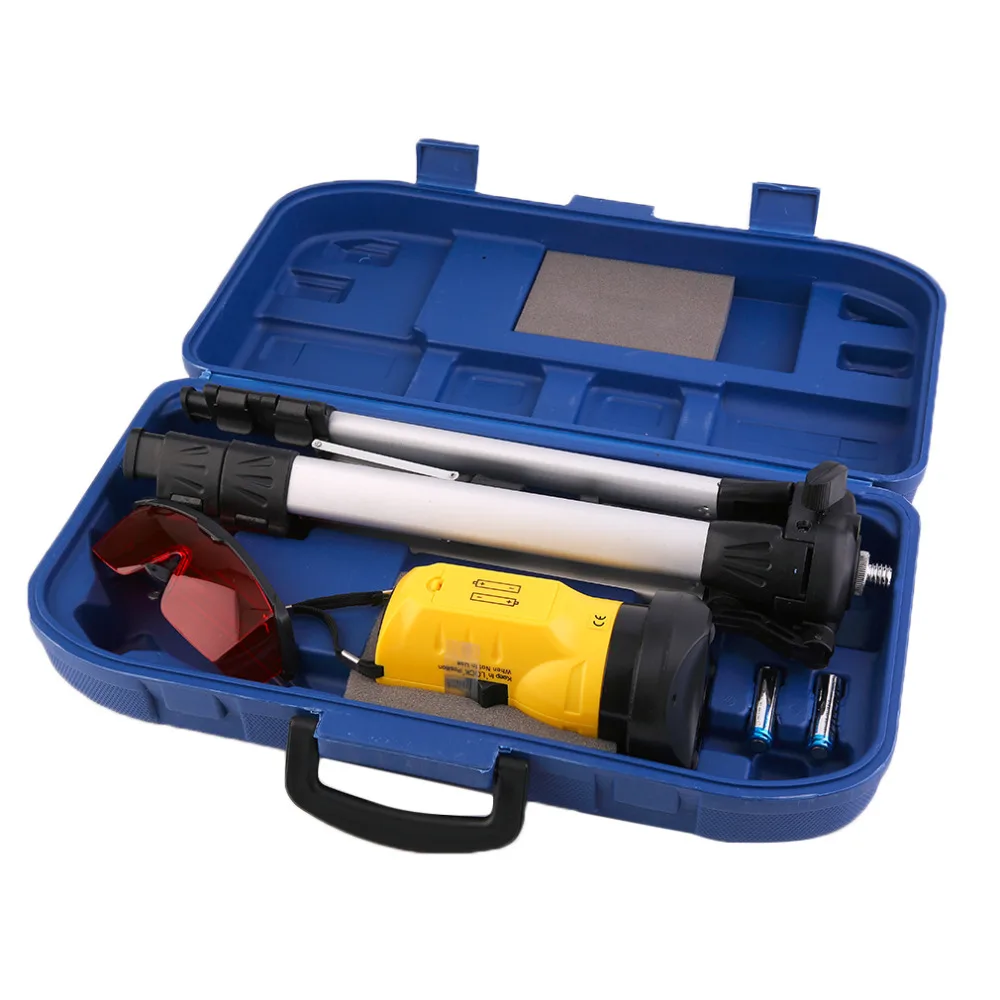 

SL-202 360 Degree Self- Leveling Cross Laser Level Automatic Red 2 Line 1 Point Laser Marking Infrared Line Projector