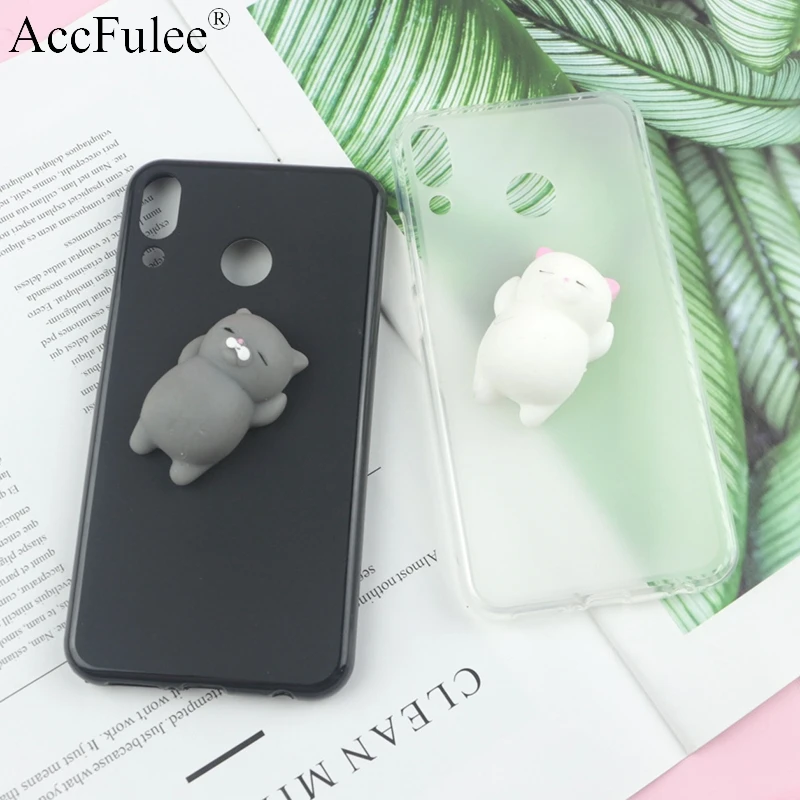 

Cute Toys Squishy Case For Asus ZB555KL Funny Cat Cases For Asus Zenfone Max M1 ZB555KL Case 5.5 inch Phone Bags Cover