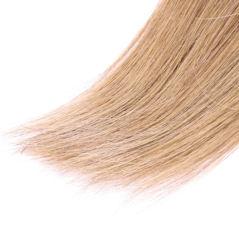 Chloe Ombre Hair Brazilian Straight Hair 3 Bundles Two Tone 1B/27 Ombre Human Extension 10-26inch Honey Blond Non-Remy