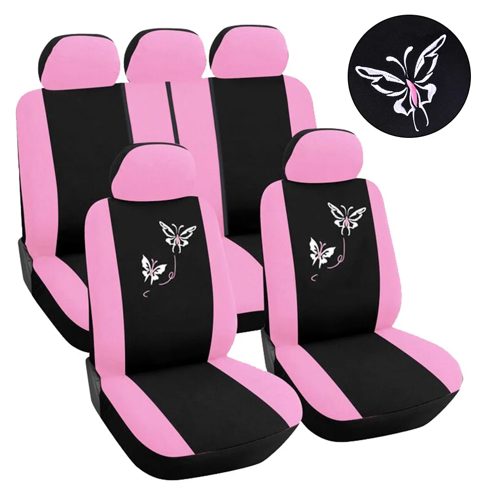 pink car seat cover