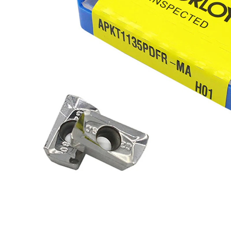 

APKT1135 PDFR MA H01 Aluminum cutter blade APKT 1135 Insert Milling Tool Cutting Tool turning tool CNC Tools AL +TIN Alloy wood