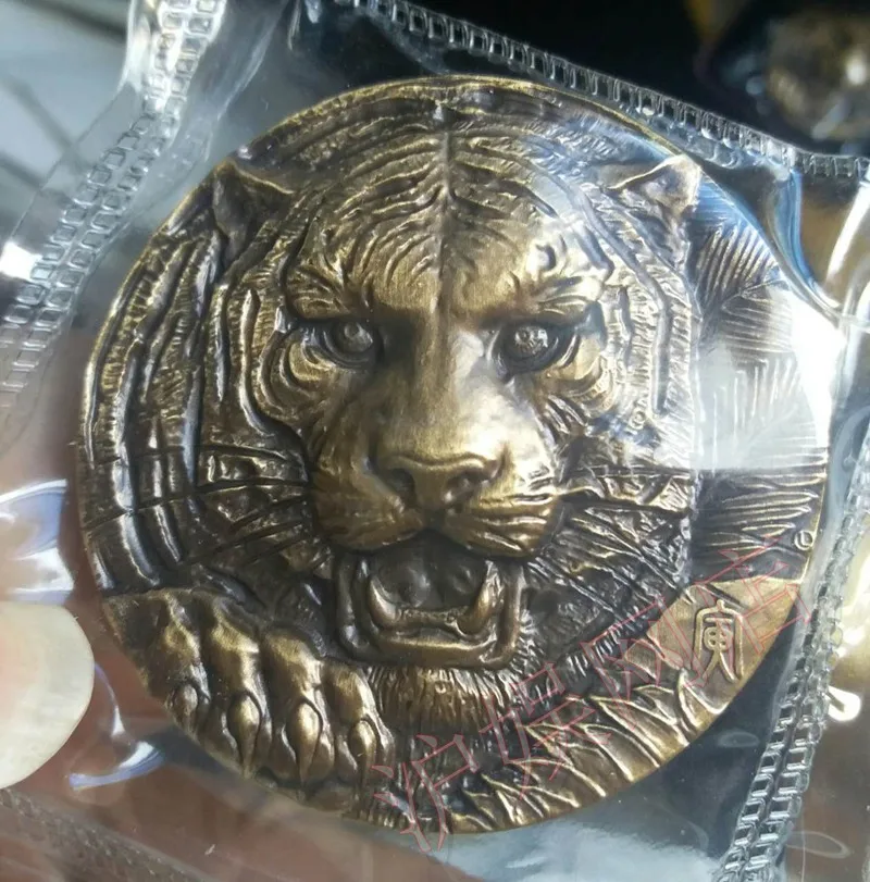 

60mm The Year of Tiger Bronze Medal Shenyang Mint Coin