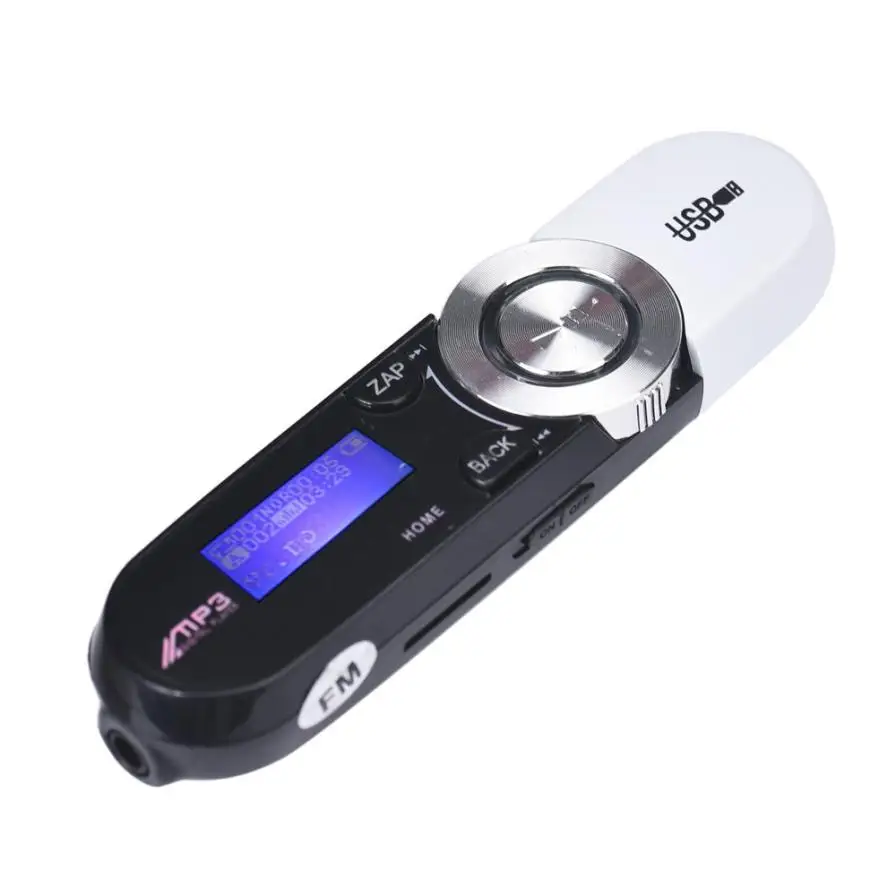 Новый модный мини Usb плеер ЖК экран с 16 Гб Поддержка флэш TF mp3 музыкальный радио l0820