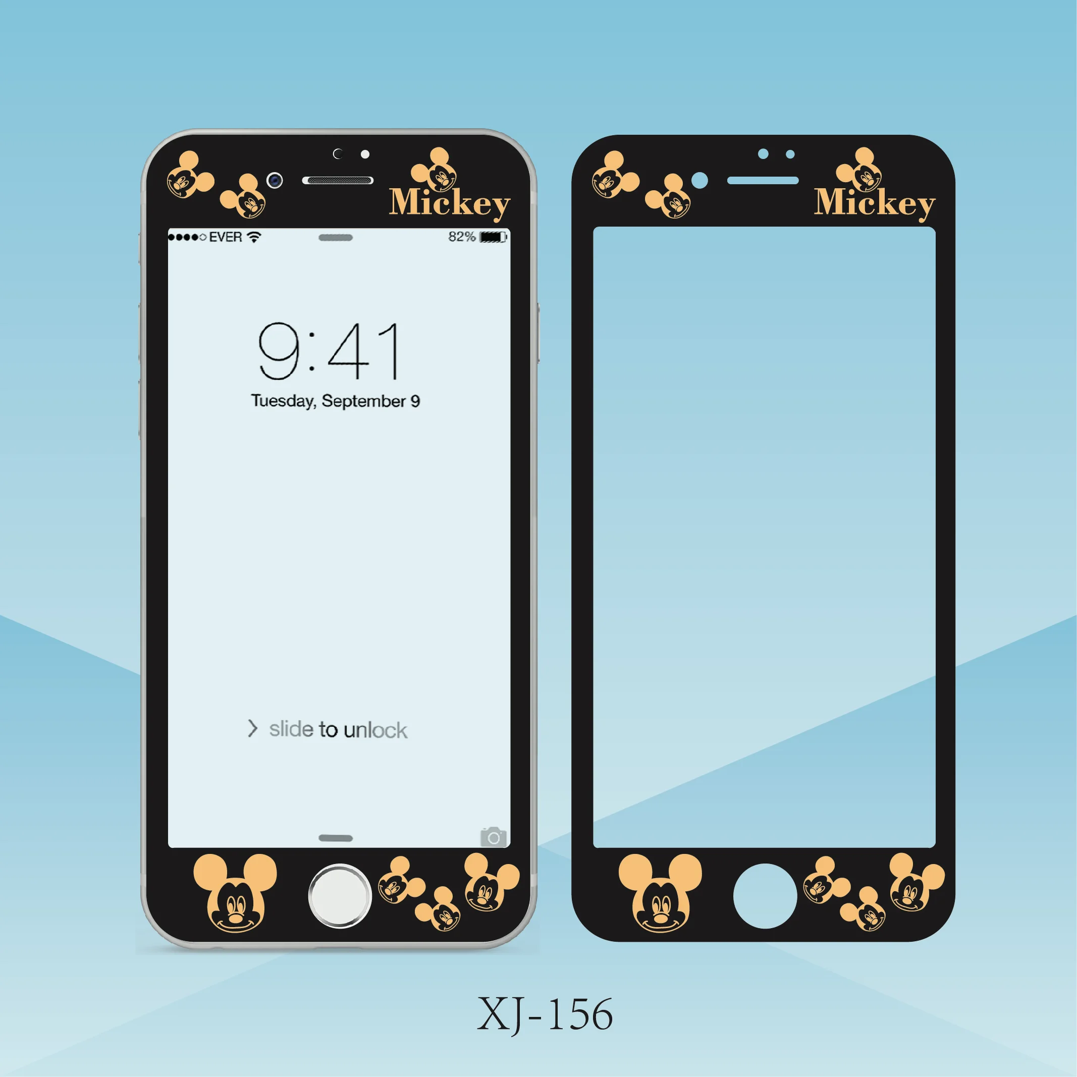 

Cartoon Pattern Tempered Glass For iPhone 6 6s 8 7 Plus Screen Protector Toughened Full Cover Film