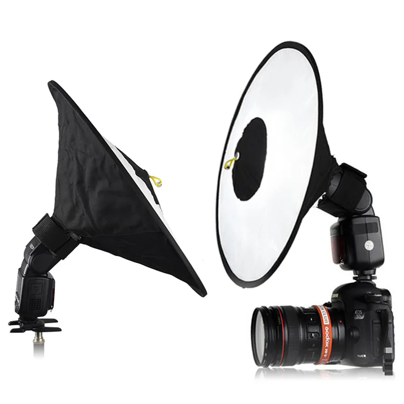 Godox Универсальный конический софтбокс RS18 складной на камеру Speedlite круговой
