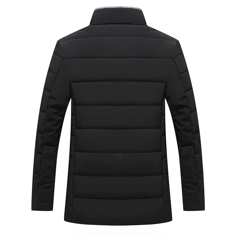 Largas Nuevo 2018 thick De Blue Para black Abrigo Invierno Abrigos Estilo Black Hombre Marca Ropa Chaquetas Largo Moda Piel PdndC4rq
