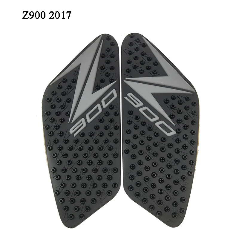 Motorcycle Tank Traction Pad Grips Rubber Gas Tank Decals Knee Protector For Kawasaki Z900 2016-2017 Motorcycle Tank Traction Pad Grips Rubber Gas Tank Decals Knee Protector For Kawasaki Z900 2016-2017