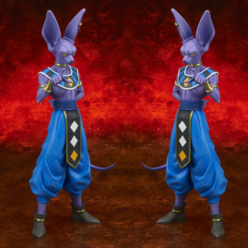 

2PCS/Lot Dragon Ball Action Figure PVC 15-17CM Beerus And Vegeta Model Set Toys Gift