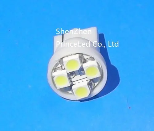 T10 3528 4smd 4 SMD LED T10 194 168 192 W5W t10 свет dc6.3 пинбол