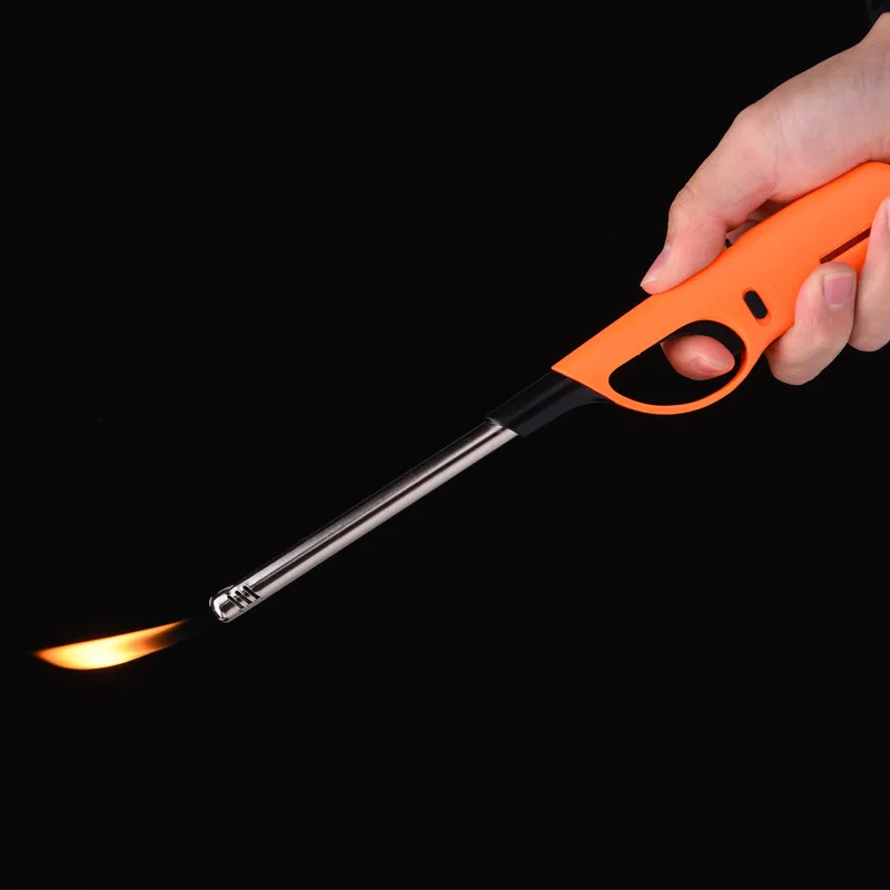 

Camping BBQ Kitchen Ignition Lighter Electric Gas Lighter Fire Starter Metal Safety Lighters For Stove Natural Fire (No Gas)