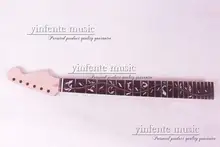 1 шт. незаконченный электрический шеи гитара красного дерева сделаны палисандр гриф