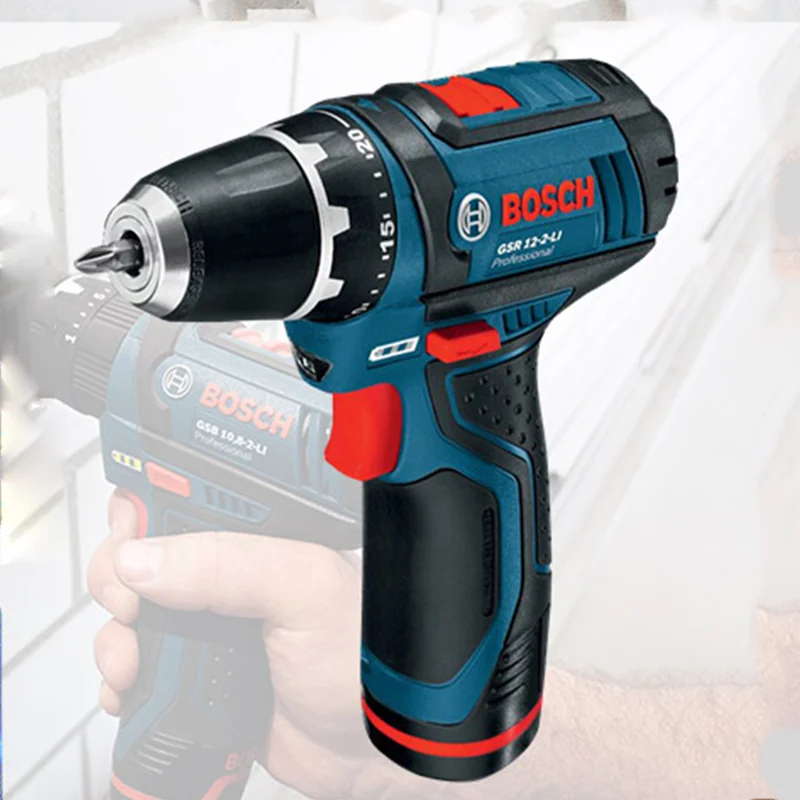 

Bosch GSR12-2-Li/GSR18-2-Li Electric Screwdriver Charging Electric Drill Multi-function Household Double Electric Lithium Drill