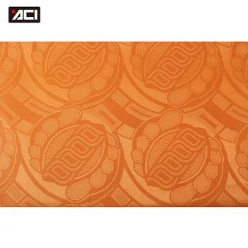 

ACI Gold African Fabric Bazin African Clothing Getzner Fabric Guinea Brocade Fabric In Nigeria High Quality Wholesale Damask