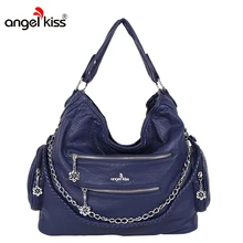 Angelkiss модельер Для женщин сумки женские из искусственной кожи Сумки дамы Портативный сумка женские офисные Вместительные сумки Сумка