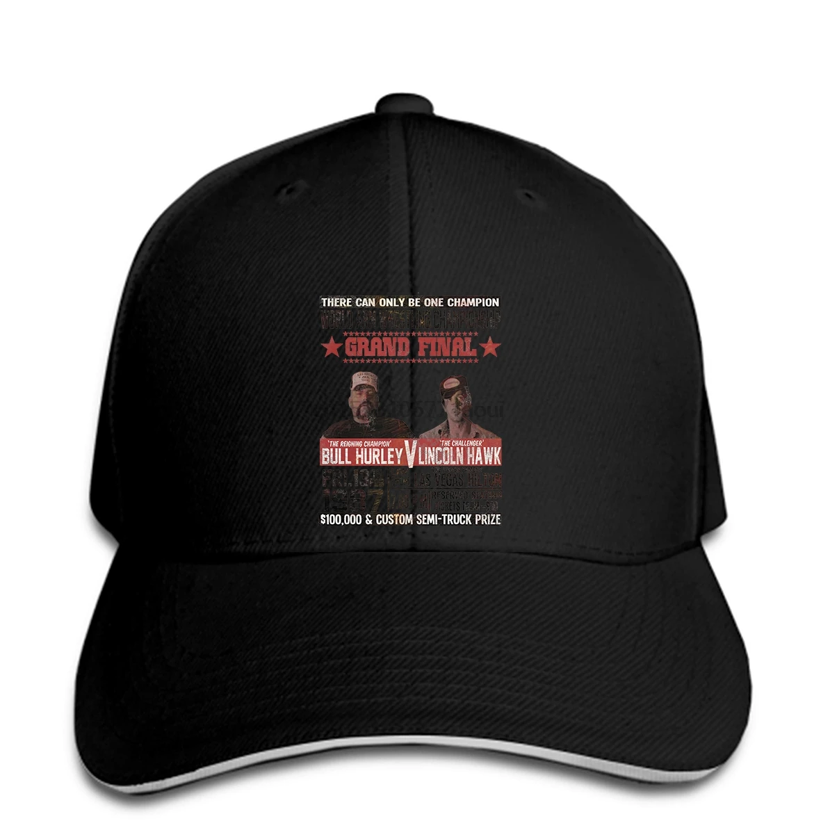 

Baseball cap Over The Top Mens Baseball caps Movie Inspired Arm WRESTLING Bull v Hawk 80`s