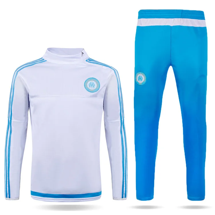 schuifelen helder ramp Top kwaliteit a+++thai 2016 olympique marseille voetbal training  trainingspakken survetement de shirts voetbal trainingspak broek|pants  stretch|pants unisexpant boy - AliExpress