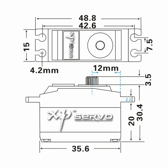 JX 0255lv цифровой Coreless Servo 6 5 кг Крутящий момент металлические шестерни высокая