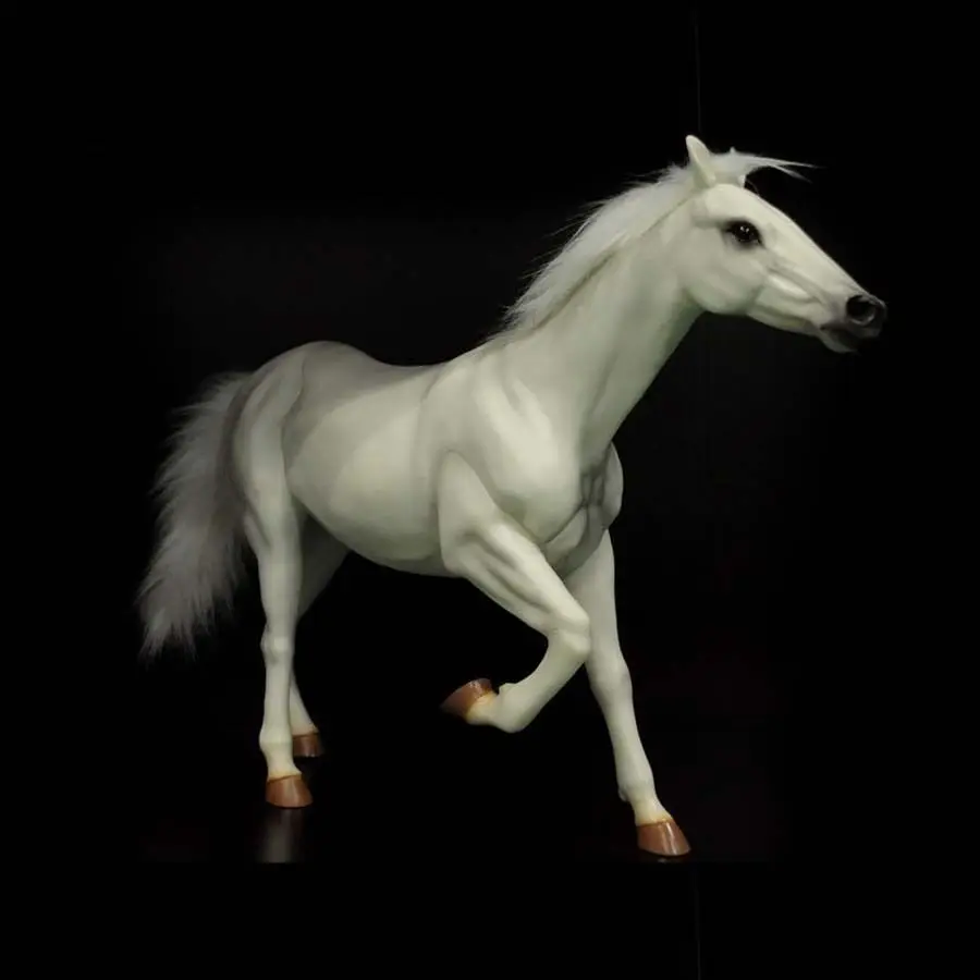 HOT FIGURE TOY 1/6 KUMIK AC 6 white horse Free Shippingin Action & Toy Figures from Toys